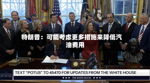 特朗普：可能考虑更多措施来降低汽油费用