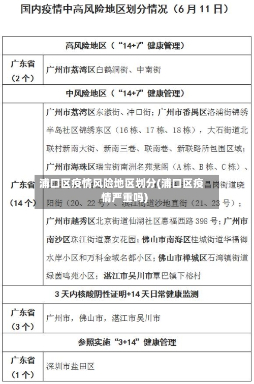 浦口区疫情风险地区划分(浦口区疫情严重吗)-第2张图片