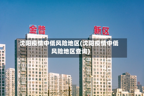 沈阳疫情中低风险地区(沈阳疫情中低风险地区查询)